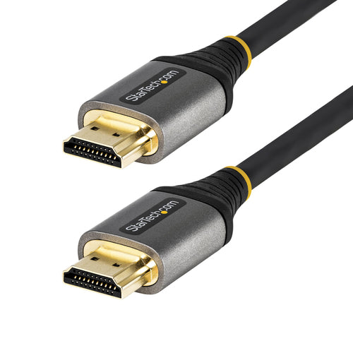 StarTech.com 20in (0.5m) Premium Certified HDMI 2.0 Cable - High-Speed Ultra HD 4K 60Hz HDMI Cable with Ethernet - HDR10, ARC - UHD HDMI Video Cord - For UHD Monitors, TVs, Displays - M/M StarTech.com 20in (0.5m) Premium Certified HDMI 2.0 Cable - High-Speed Ultra HD 4K 60Hz HDMI Cable with Ethernet - HDR10, ARC - UHD HDMI Video Cord - For UHD Monitors, TVs, Displays - M/M